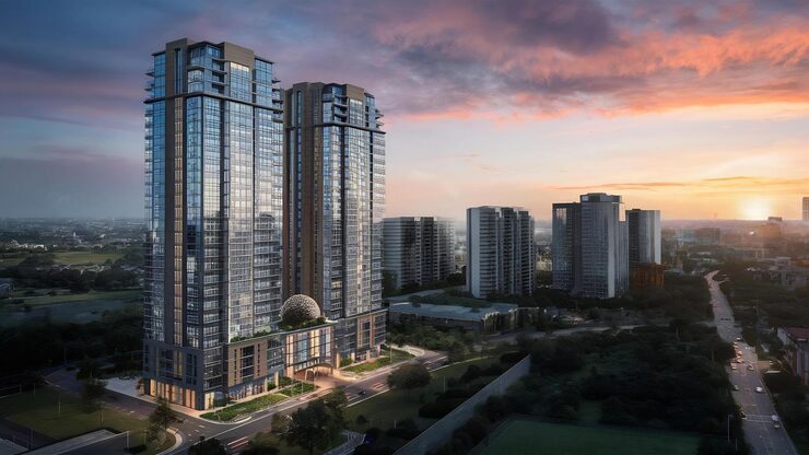 Rustomjee Erika Bandra East 2 and 3 BHK residential apartments in Mumbai