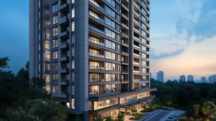 TEN BKC by Adani Realty luxury apartments in Bandra East Mumbai